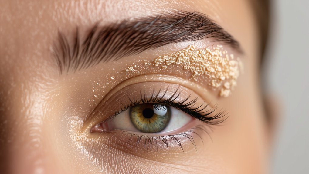 expected eyebrow healing symptoms