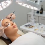 lash extensions application experience