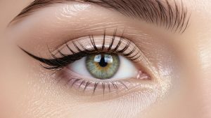 realistic fine hair strokes