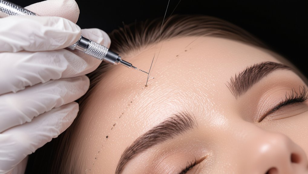 ultra fine hair stroke implantation